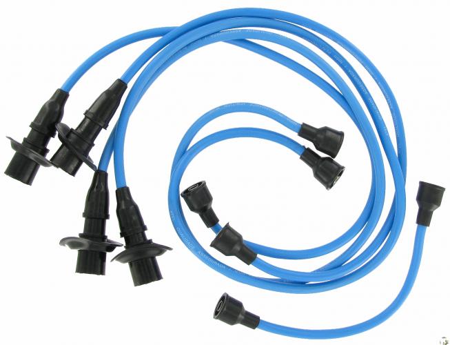 Zündkabel Satz Blau - Zündkerzenkabel für VW Oldtimer